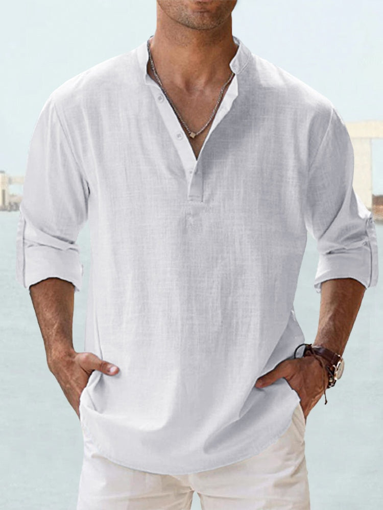 Kevin | Linen Shirt (Buy One, Get One Free) - Echelon Lifestyle