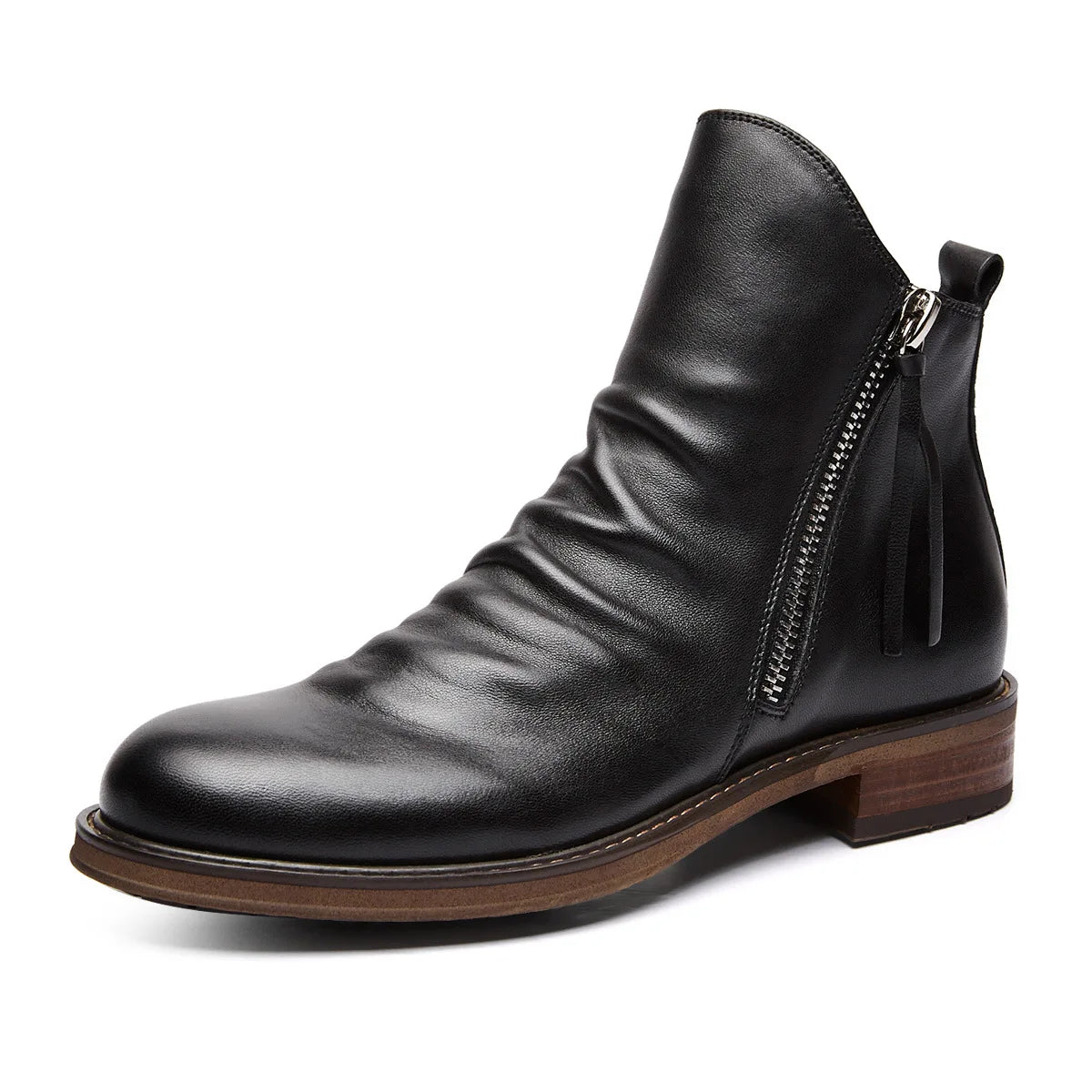Owens | Leather Chelsea boots - Echelon Lifestyle