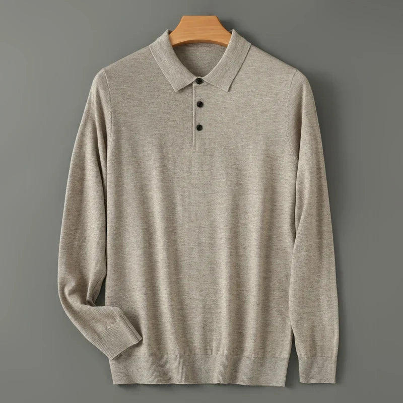 JULIAN | 100% MERINO WOOL POLO - Echelon Lifestyle