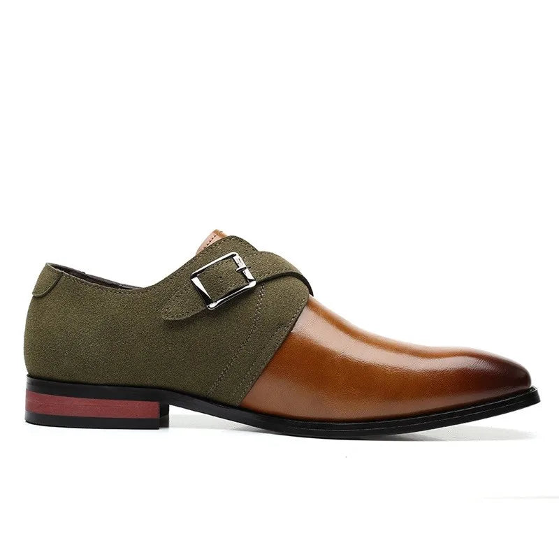 Luca Mancini Leather Dress Shoes - Echelon Lifestyle