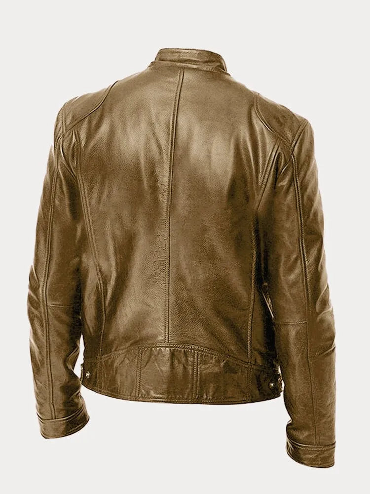 LUCAS | CASUAL LEATHER JACKET - Echelon Lifestyle