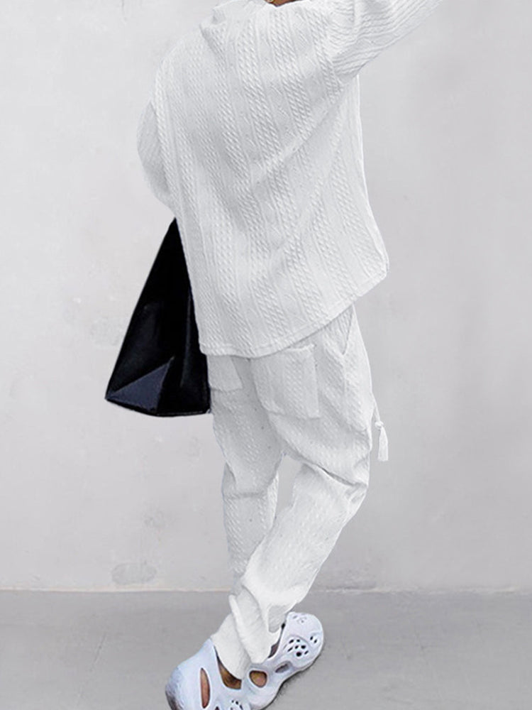 Athleisure Cable Jacquard Set - Echelon Lifestyle