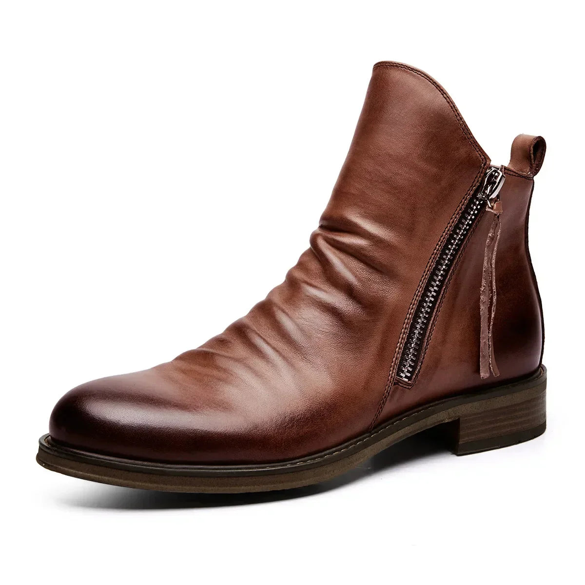 Owens | Leather Chelsea boots - Echelon Lifestyle