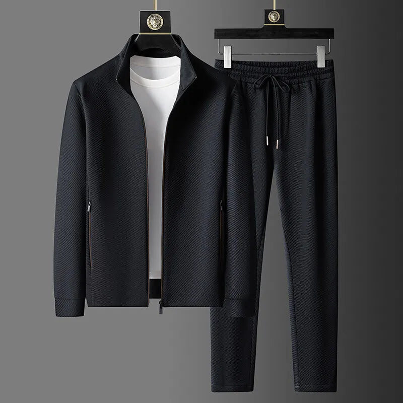 Ethan™ - Men's Spring Fashion Jacket & Trousers Set - Echelon Lifestyle