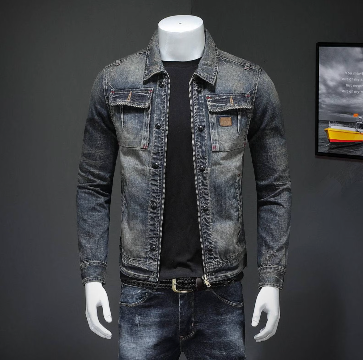 HENRY | CLASSIC DENIM JACKET - Echelon Lifestyle