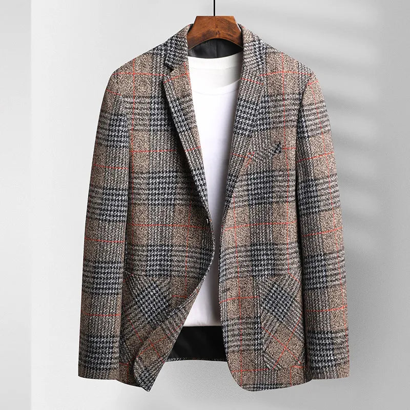 Vance | Elite Edge Men's Two-Button Blazer - Echelon Lifestyle