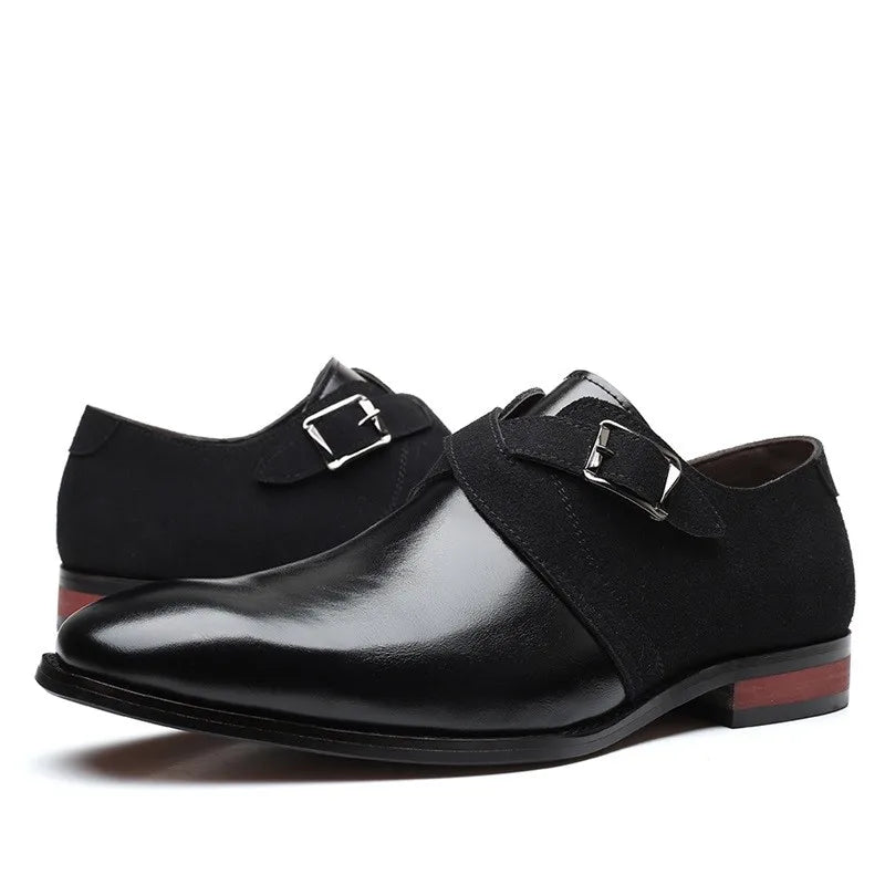 Luca Mancini Leather Dress Shoes - Echelon Lifestyle