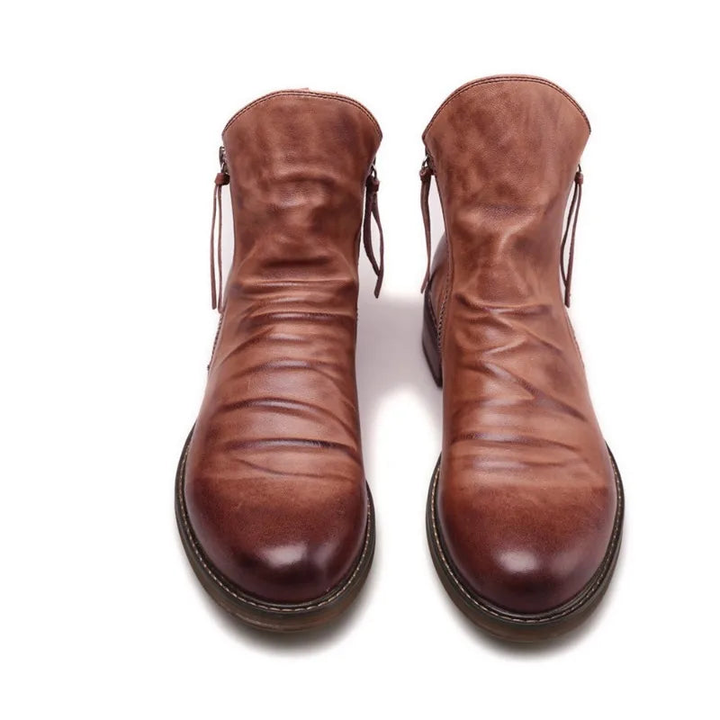Owens | Leather Chelsea boots - Echelon Lifestyle