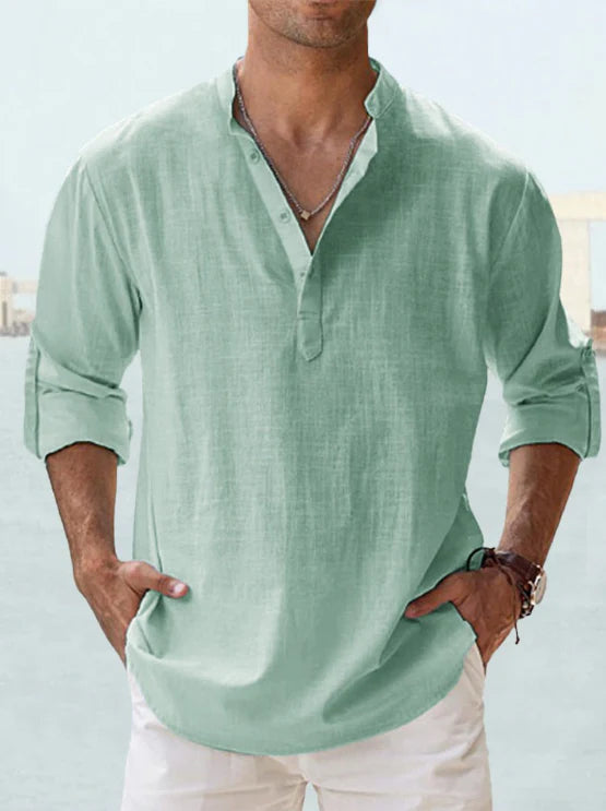 Kevin | Linen Shirt (Buy One, Get One Free) - Echelon Lifestyle