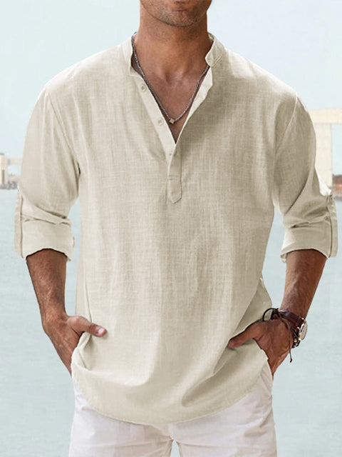 Kevin | Linen Shirt (Buy One, Get One Free) - Echelon Lifestyle