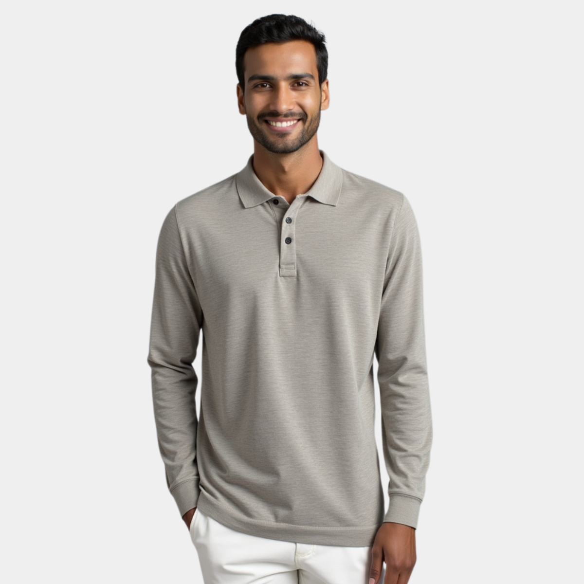 JULIAN | 100% MERINO WOOL POLO - Echelon Lifestyle