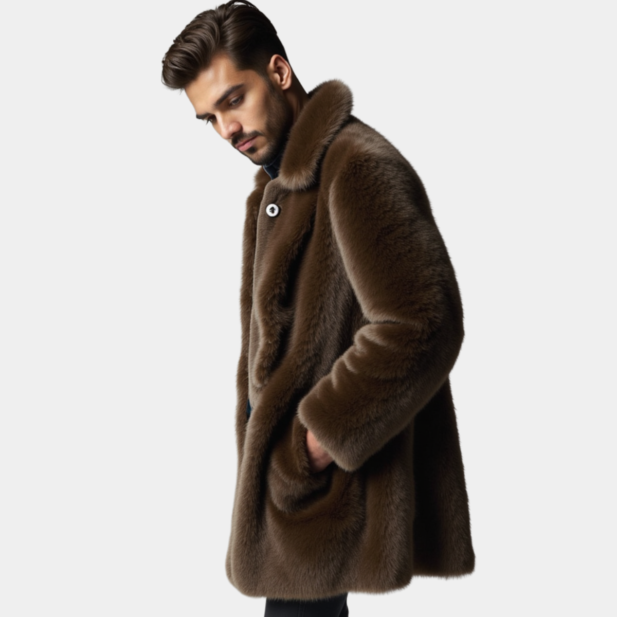 EDWARD | LUXURY SHORT MINK FUR COAT - Echelon Lifestyle
