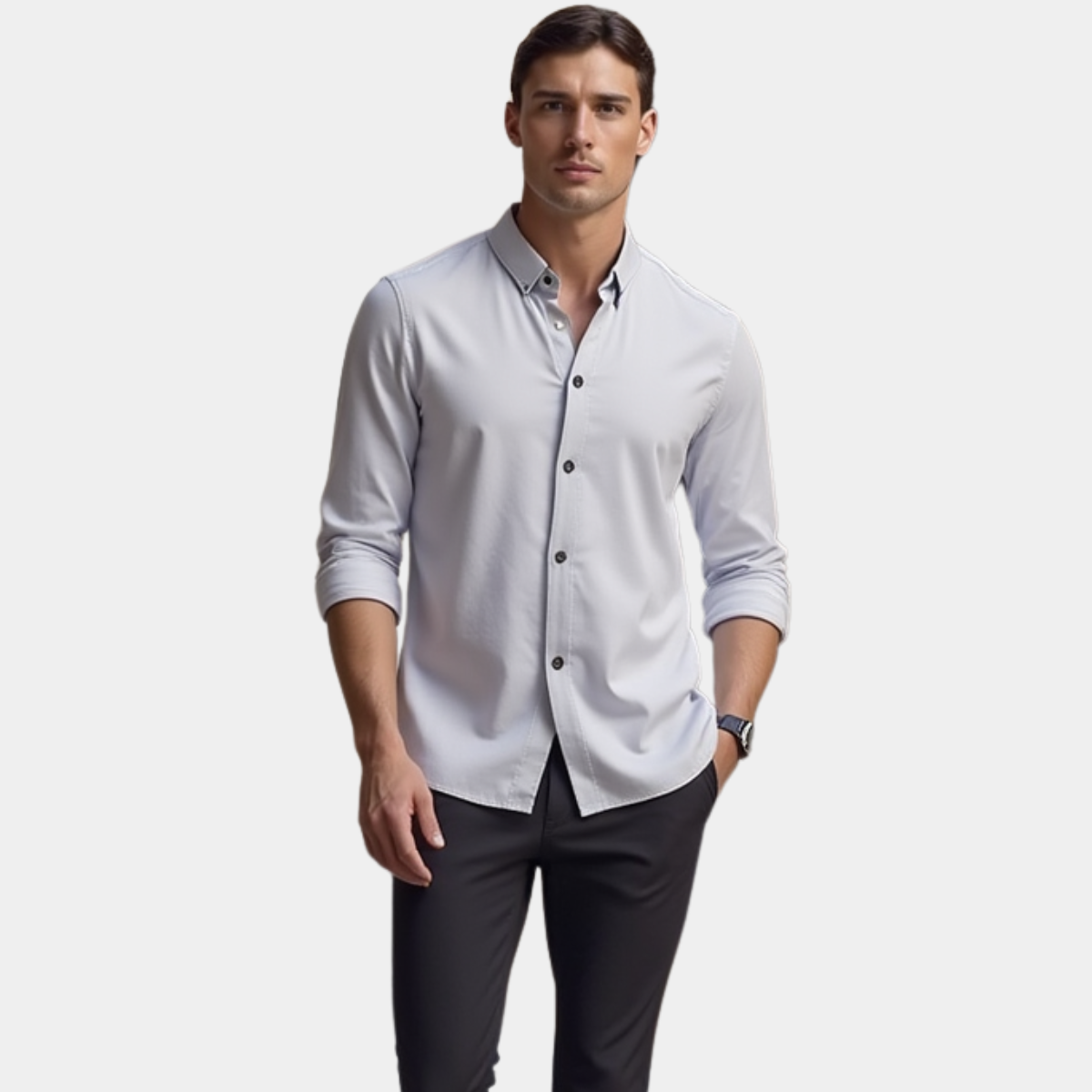 DANIEL | CLASSIC MEN'S LONG-SLEEVE SHIRT - Echelon Lifestyle