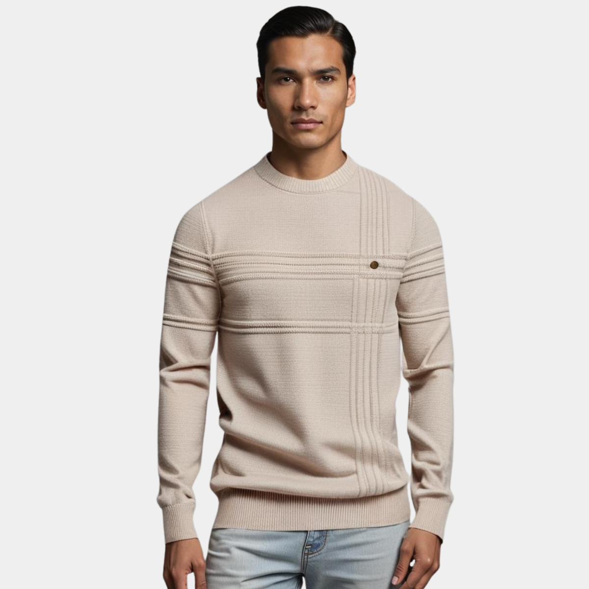 HENRY | ELEGANT KNITTED MEN'S SWEATER - Echelon Lifestyle