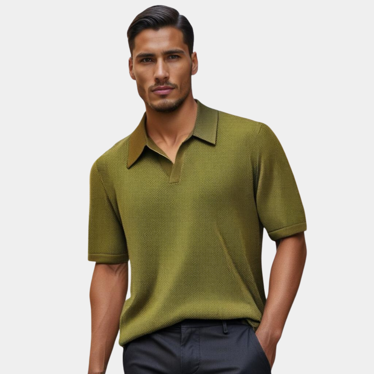 GEORGE | ELEGANT MEN'S POLO - Echelon Lifestyle