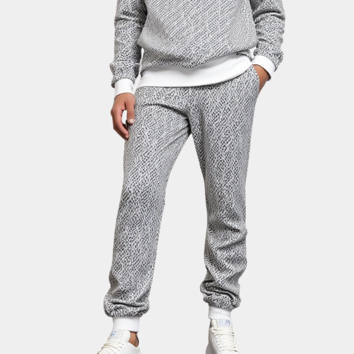 DYLAN | CASUAL PATTERNED TROUSERS - Echelon Lifestyle