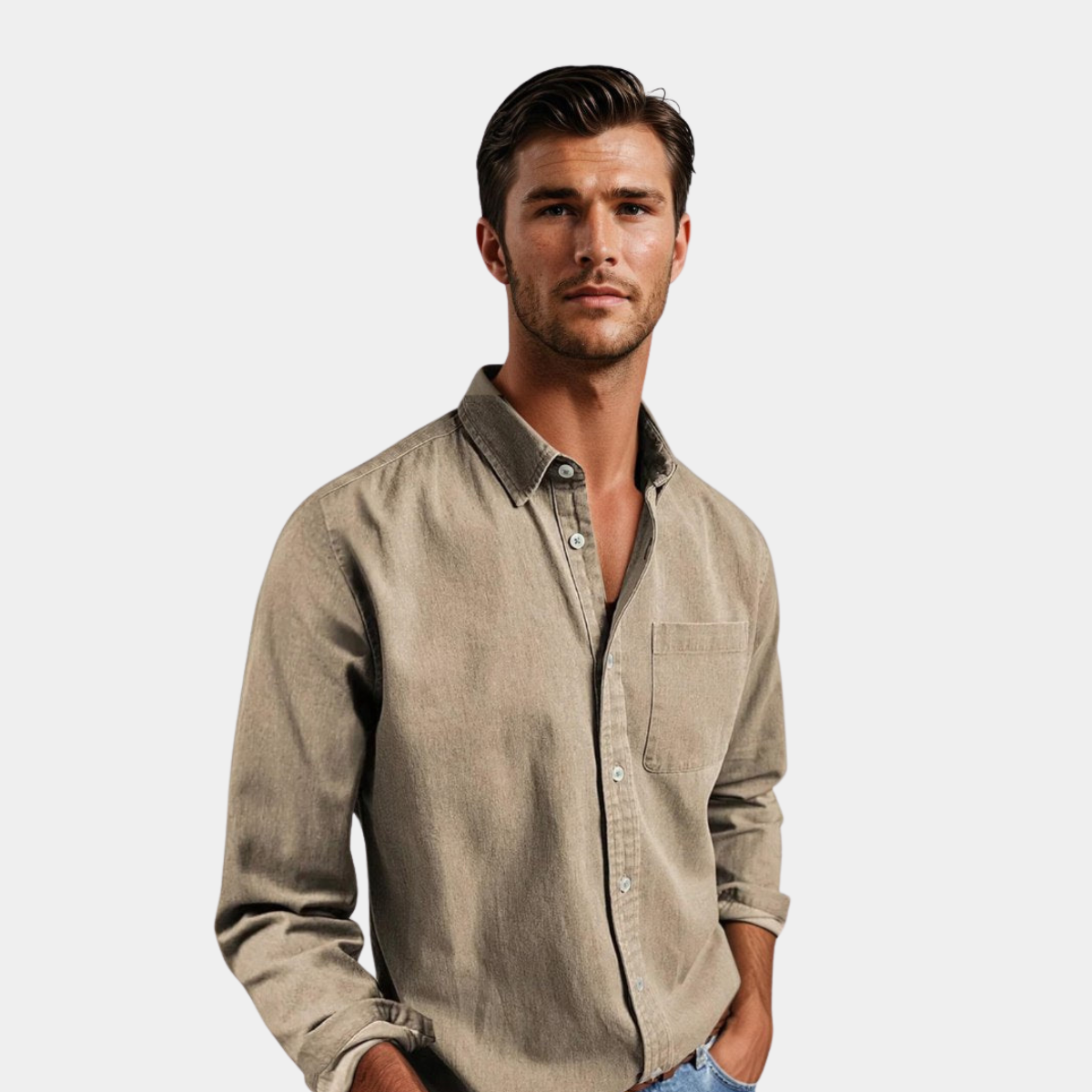 CHRISTIAN | ELEGANTLY STYLISH CASUAL SHIRT - Echelon Lifestyle