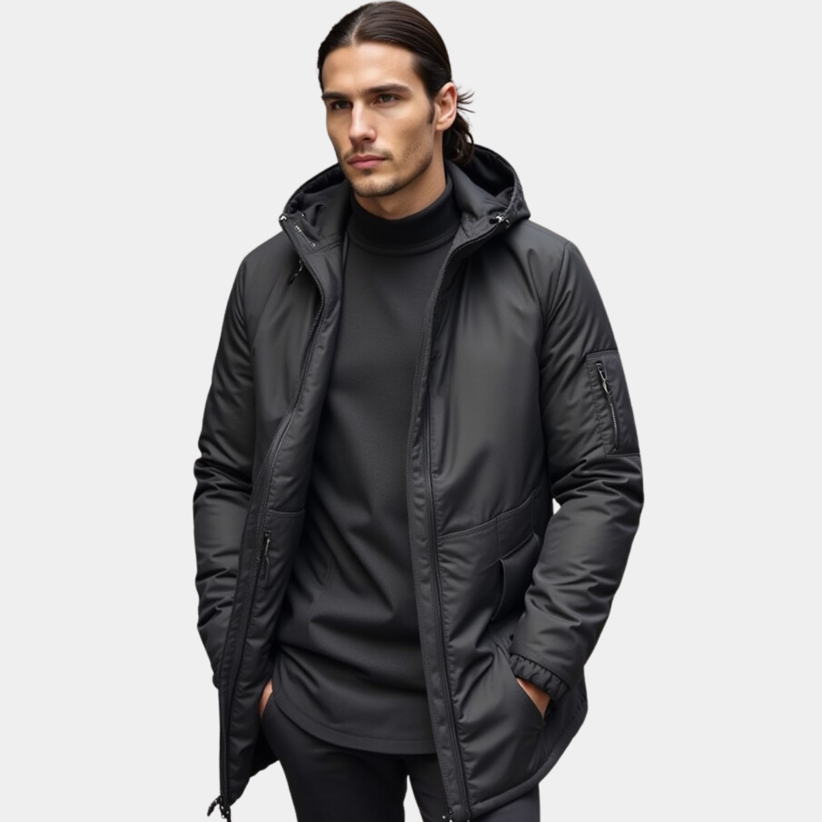 JASON | HOODED SPRING JACKET - Echelon Lifestyle