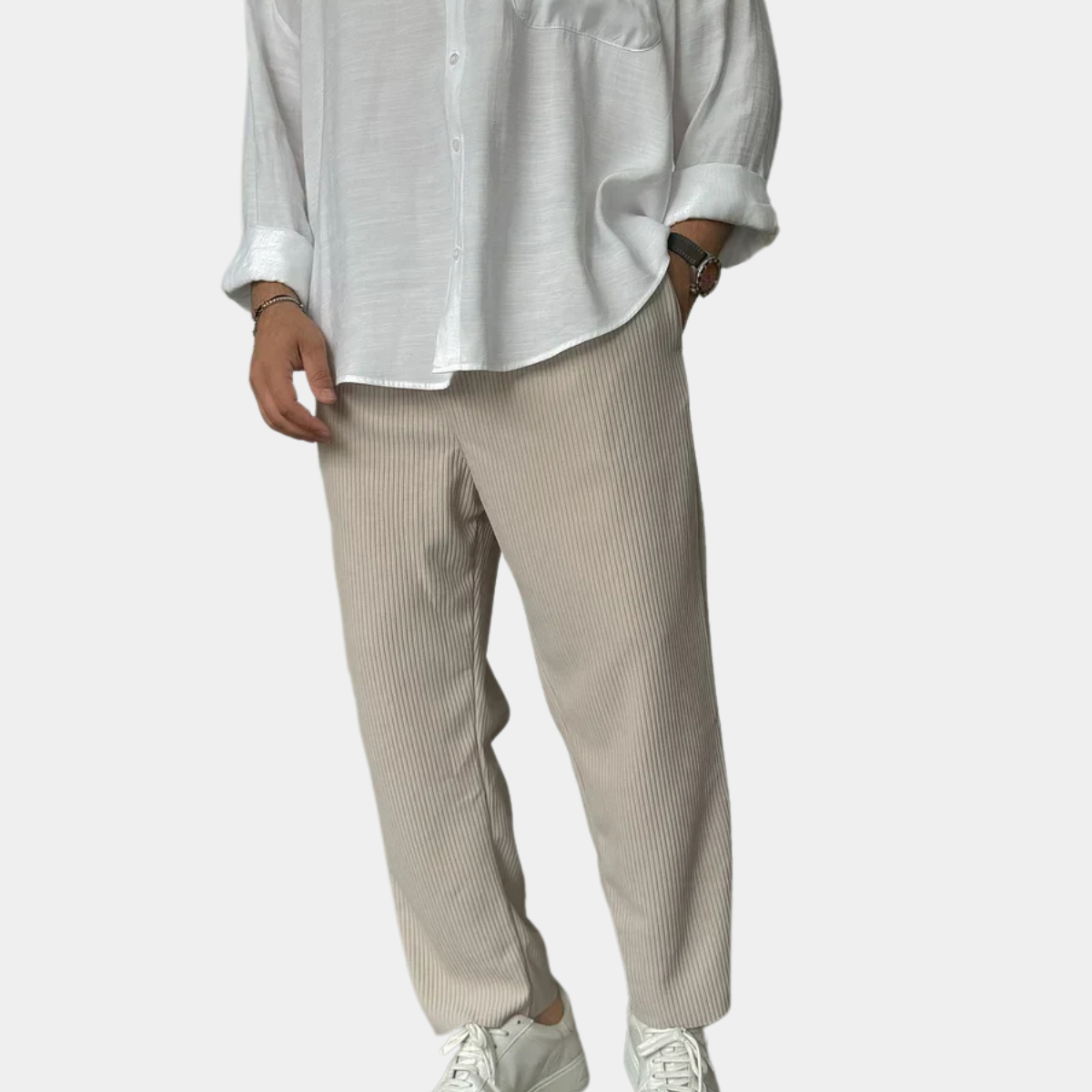 NATHAN | LUXURY MEN'S TROUSERS - Echelon Lifestyle