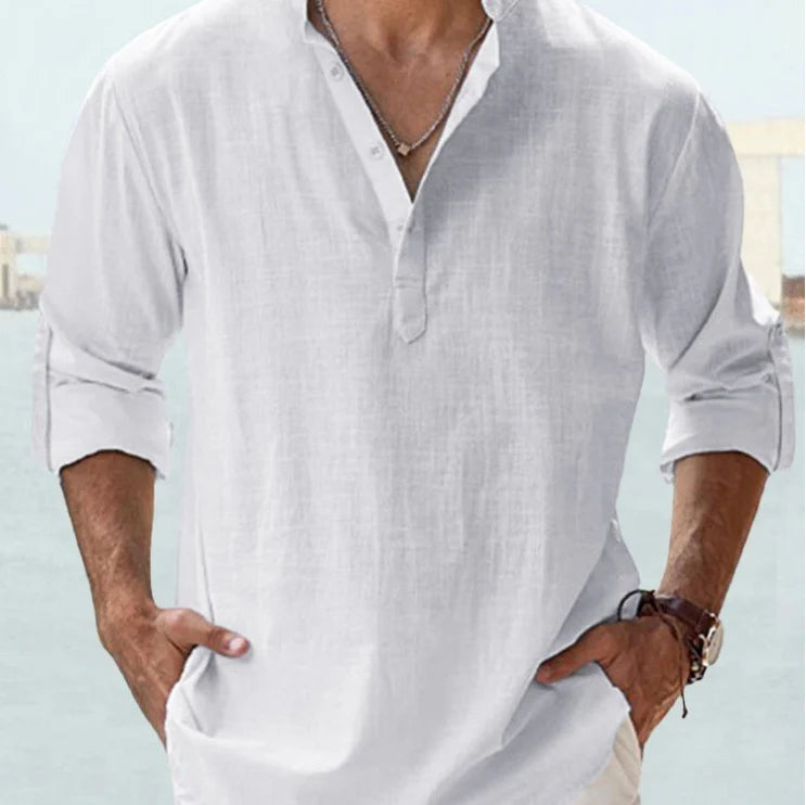 Kevin | Linen Shirt (Buy One, Get One Free) - Echelon Lifestyle