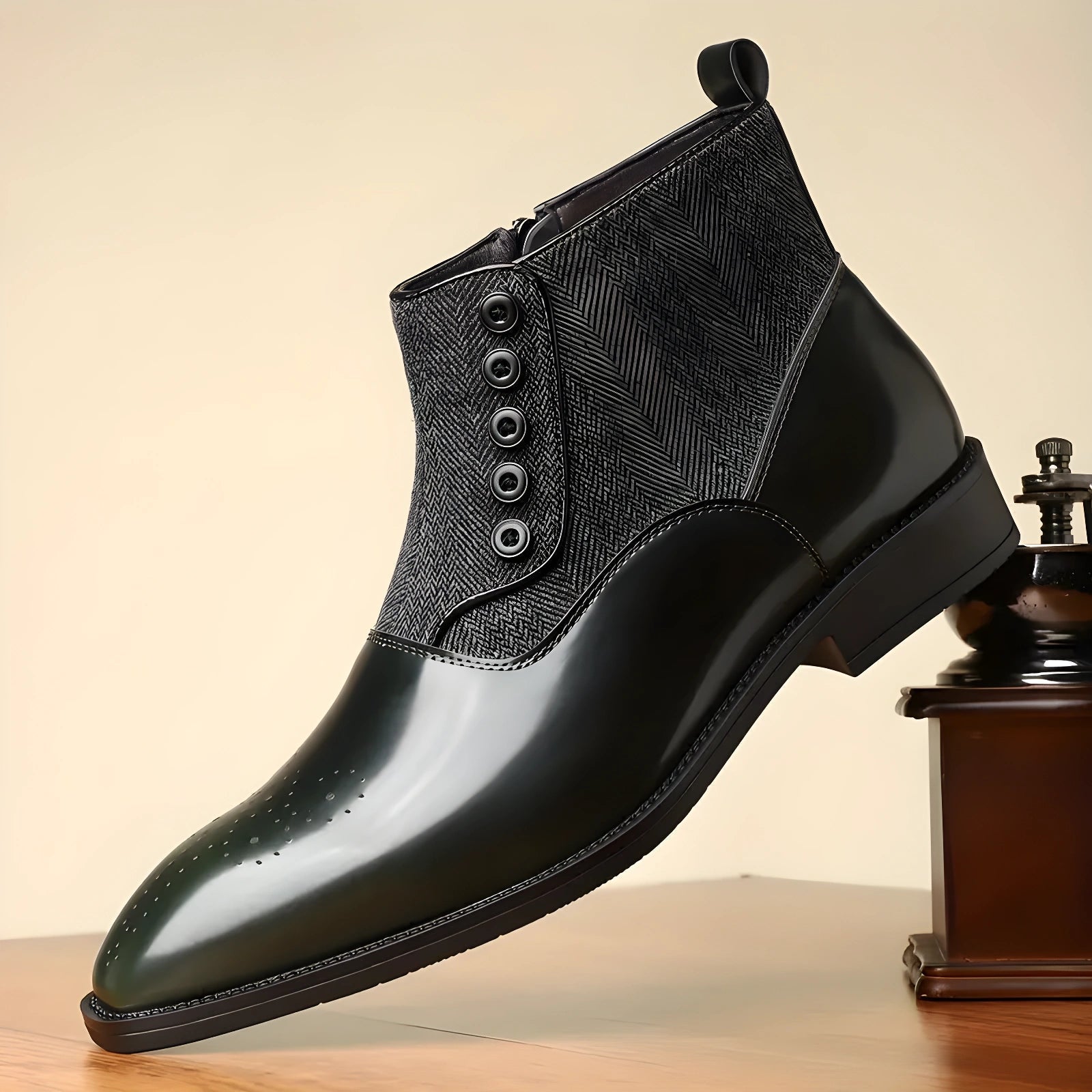 Gerald Wentworth Chelsea Leather Boots - Echelon Lifestyle
