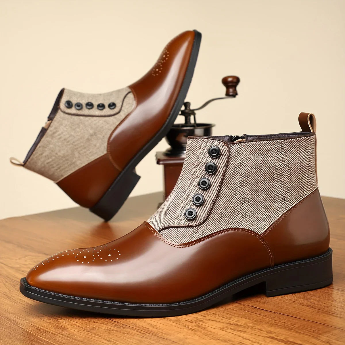 Gerald Wentworth Chelsea Leather Boots - Echelon Lifestyle