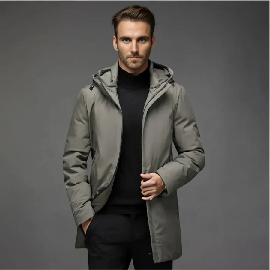 JASON | HOODED SPRING JACKET - Echelon Lifestyle