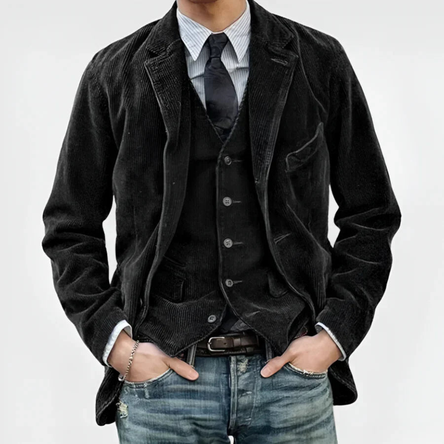 VINCENT | VINTAGE JACKET & WAISTCOAT - Echelon Lifestyle