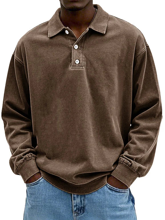 ROBERTO | VINTAGE LONG-SLEEVE SHIRT - Echelon Lifestyle