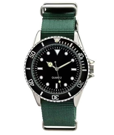 Tactical Waterproof Diver-Style Field Watch - Echelon Lifestyle